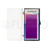Ресницы Bombini Holi - Фиолетовые - 20 полос Микс (D-0,10 от 5 до 13)